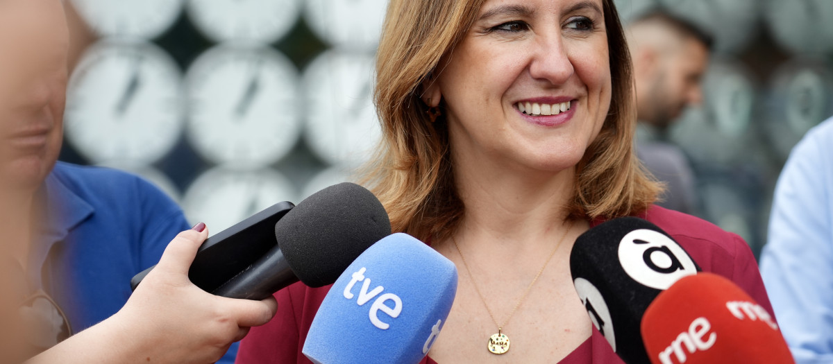 Imagen de la alcaldesa de Valencia, María José Catalá