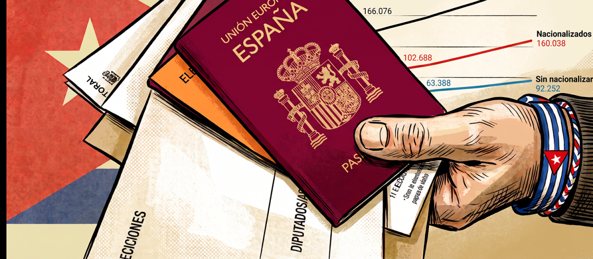 Los cubanos nacionalizados con la ley de nietos residentes en España tienen derecho a voto