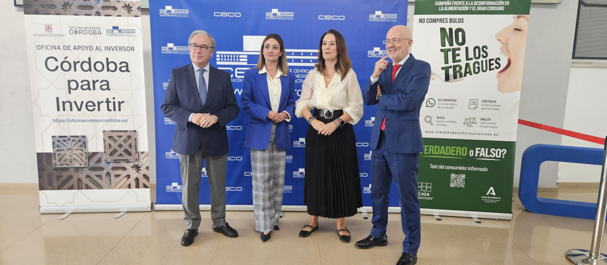 Presentación en Córdoba de la campaña 'No compres bulos, no te los tragues'