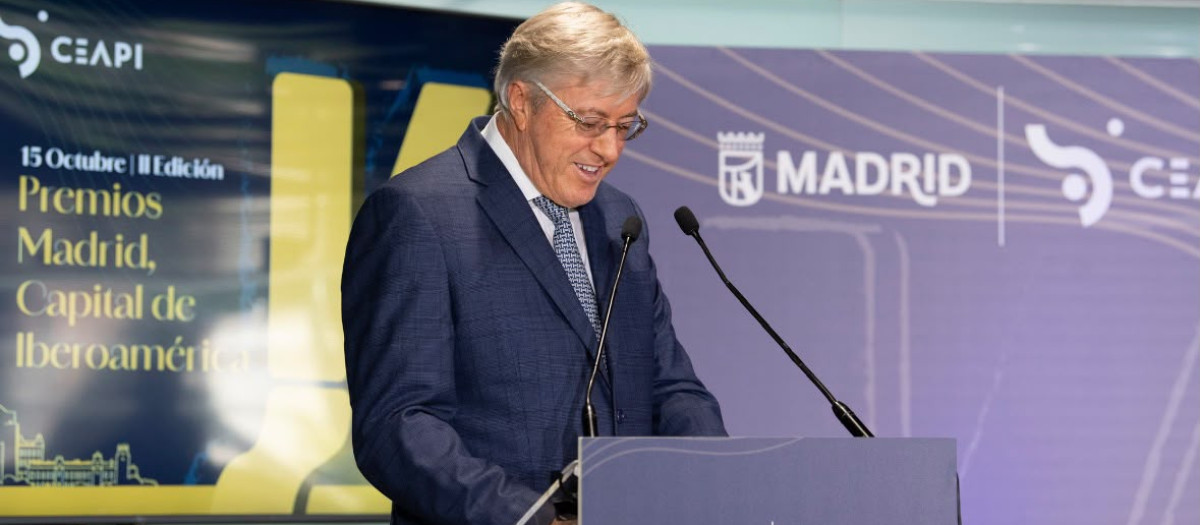 Alejandro Roemmers recibe el Premio «Madrid, Capital de Iberoamérica»