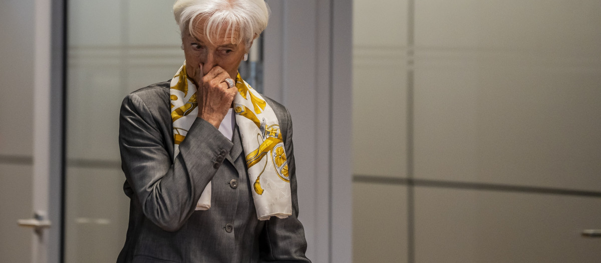 La presidenta del BCE, Christine Lagarde