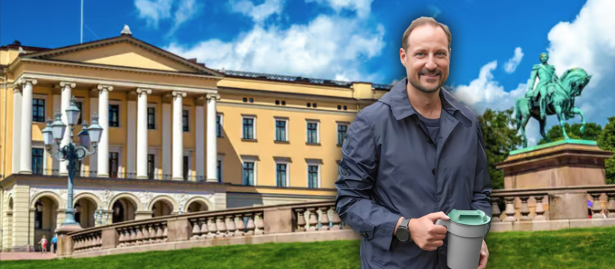 El Rey Haakon y el Palacio Real de Oslo