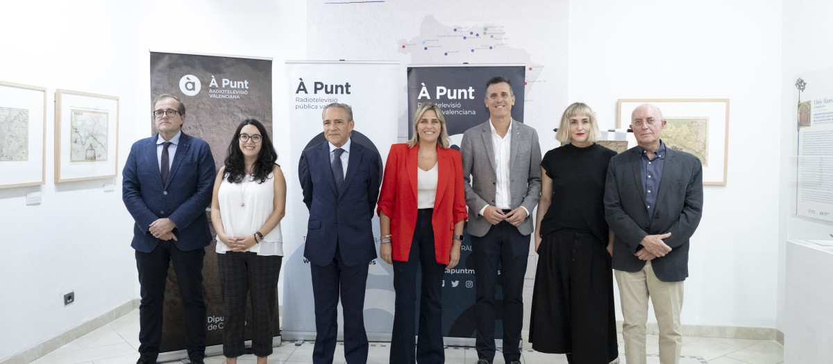 Marta Barrachina en la presentación 'Buscant Jaume I'