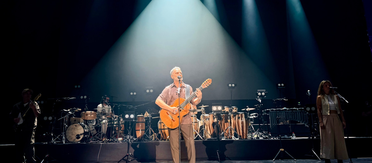 Imagen del concierto celebrado este viernes en el Roig Arena