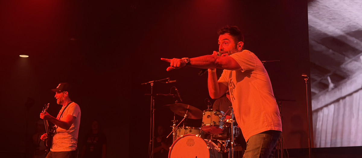 Imagen del concierto celebrado este viernes en el Roig Arena