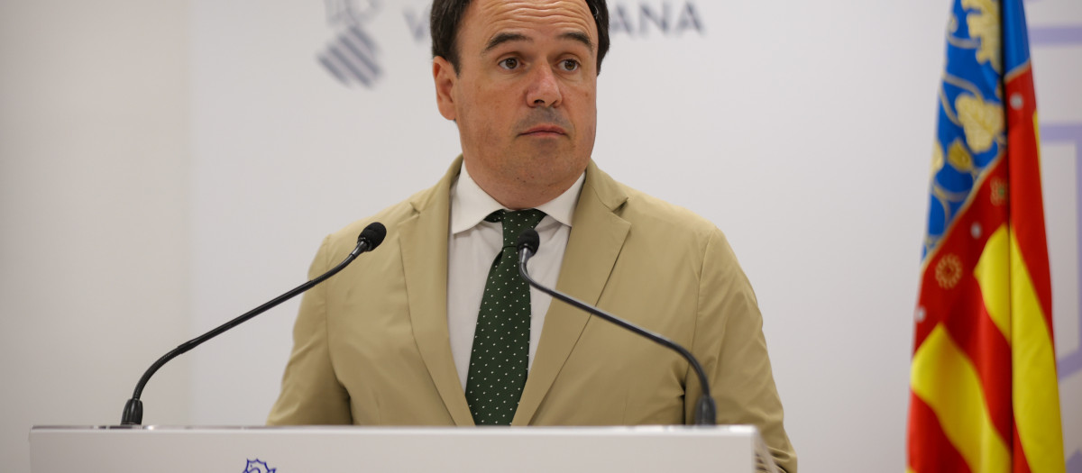 Imagen del presidente de la Generalitat, Juanfran Pérez Llorca