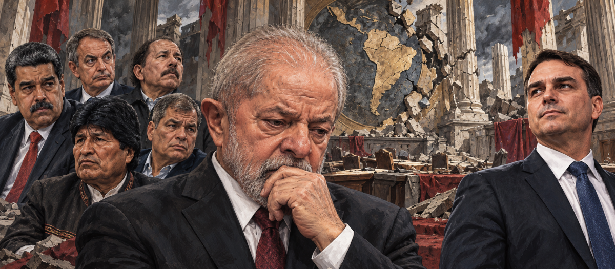 El bloque de izquierda hispanoamericana en ruinas y a punto de perder a Brasil ante un posible derrota de Lula