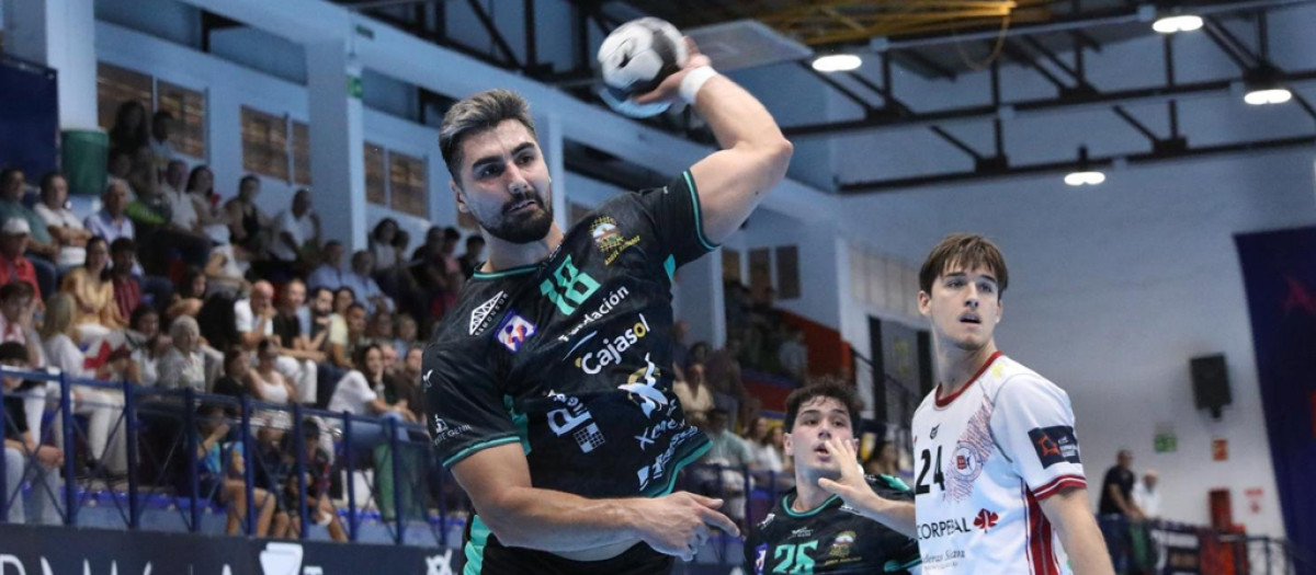 El Cajasol Ángel Ximénez firmó un gran empate ante Logroño