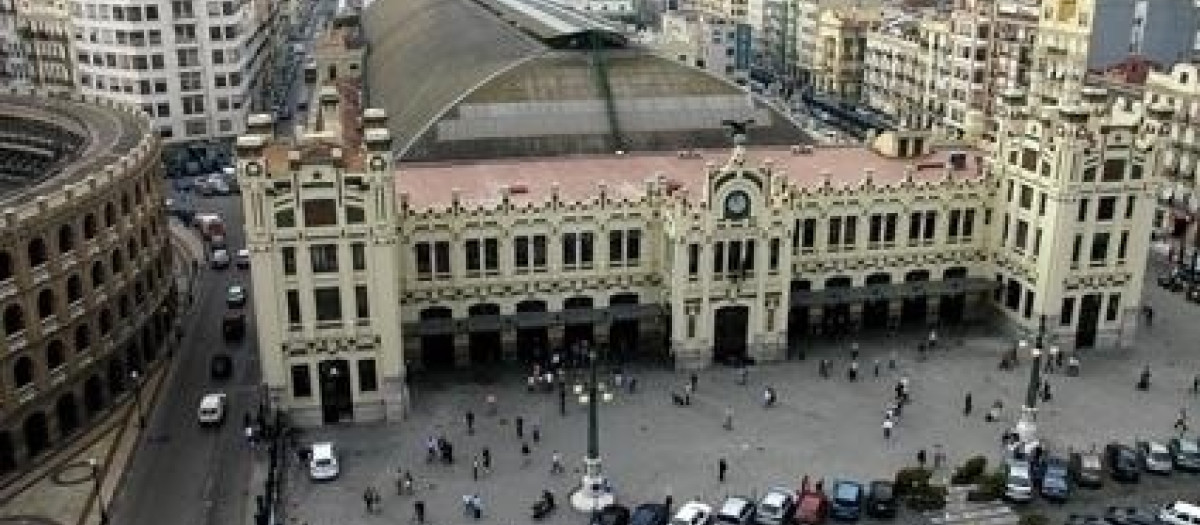 Imagen de archivo de la Estación del Norte de Valencia