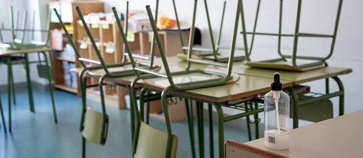 Imagen de un colegio de Valencia