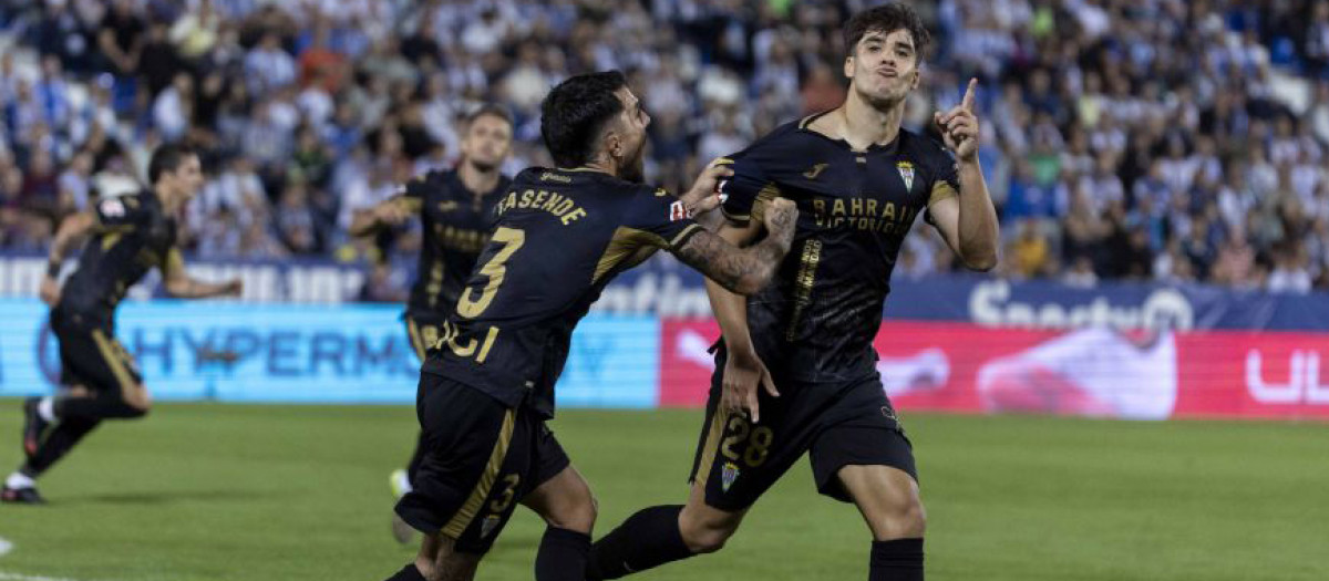 Eder García hizo su tercer tanto de la liga en Leganés