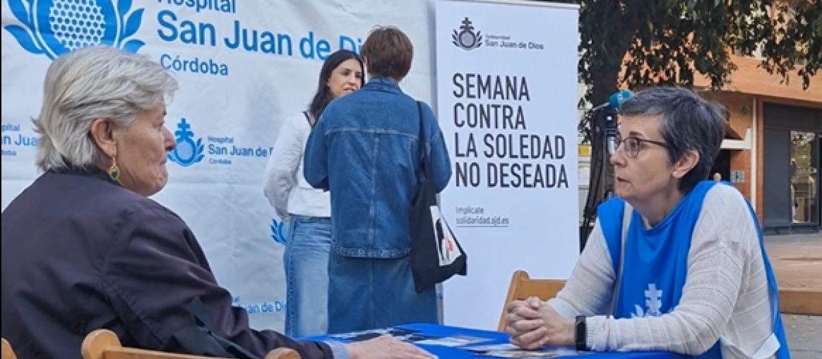 Iniciativa contra la soledad no deseada del Hospital San Juan de Dios de Córdoba
