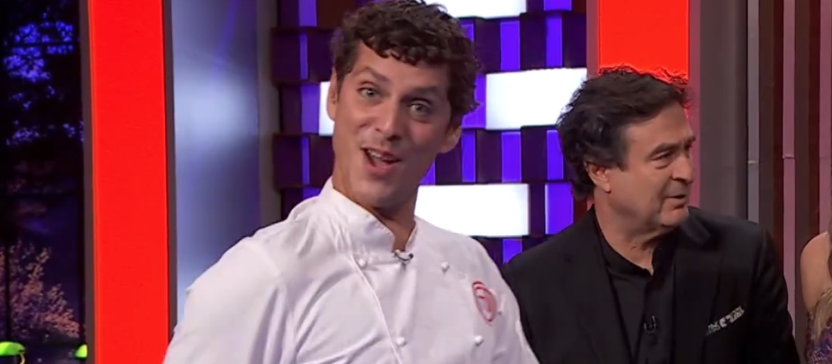 Eduardo Casanova durante el programa