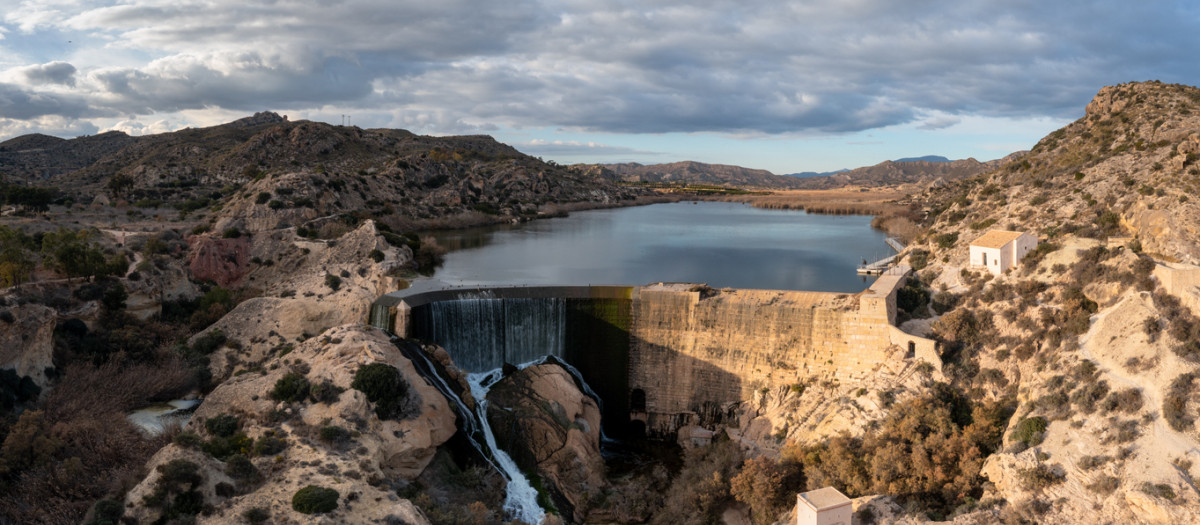 Embalse en Elche, Alicante