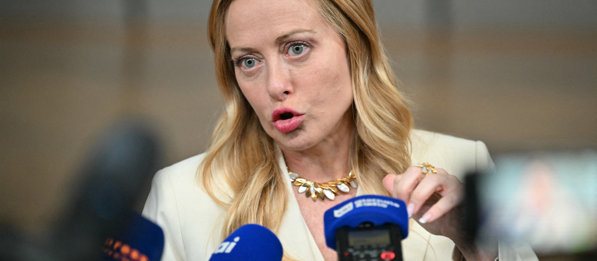 Giorgia Meloni, primer ministro de Italia