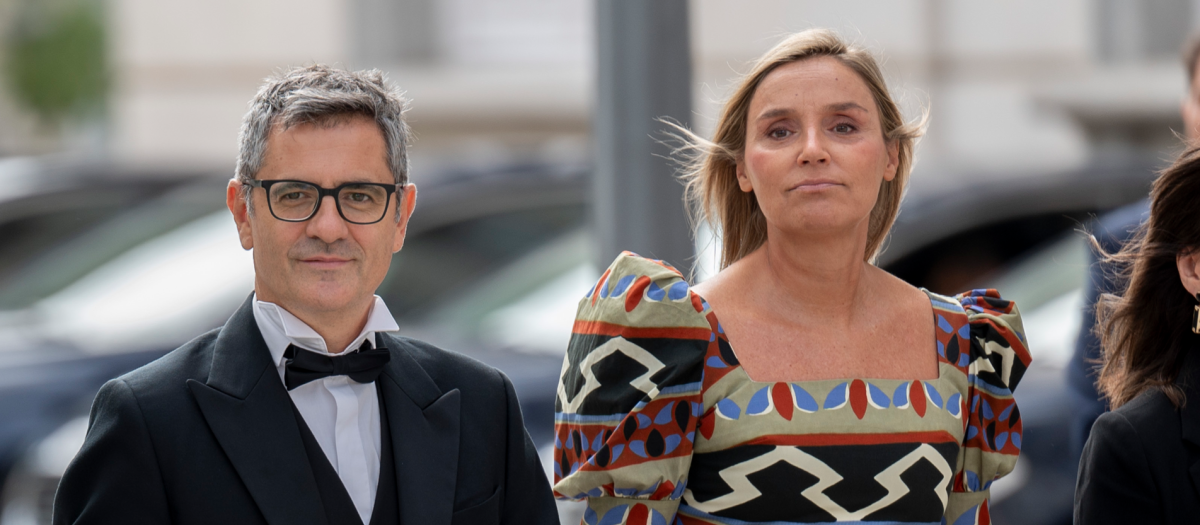 Félix Bolaños y Sofía Puente, en la Apertura del Año Judicial 2026