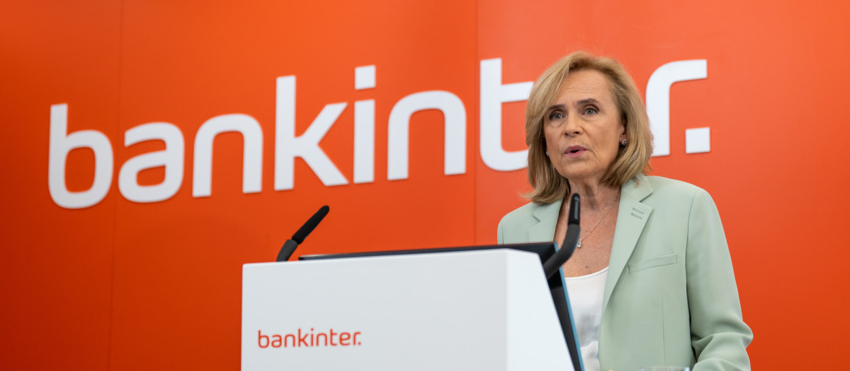 La consejera delegada de Bankinter, Gloria Ortiz