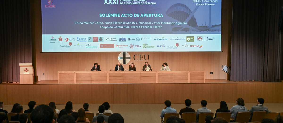 Imagen de la XXXI edición del Congreso Nacional de Estudiantes de Derecho