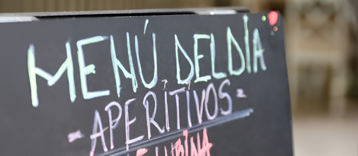 Menú del día