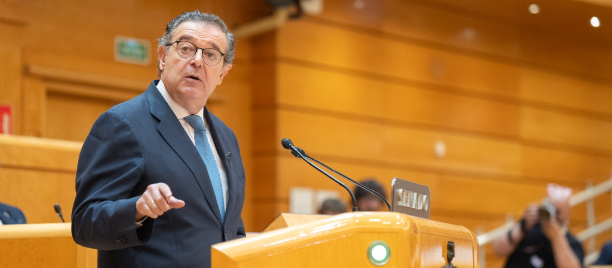 Imagen de Gerardo Camps, portavoz de campaña del PPCV, durante sus declaraciones