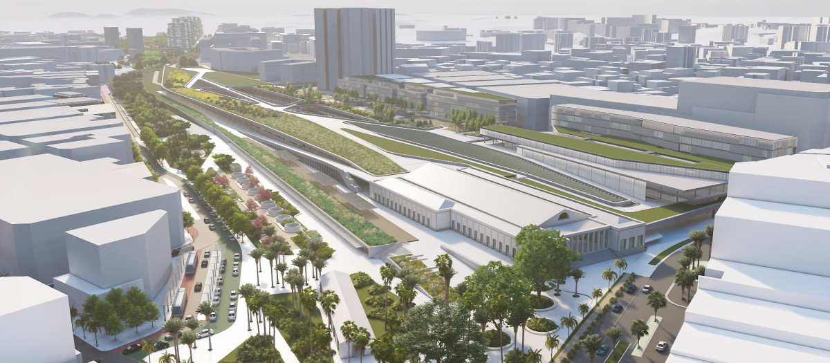 Imagen del proyecto del Parque Central