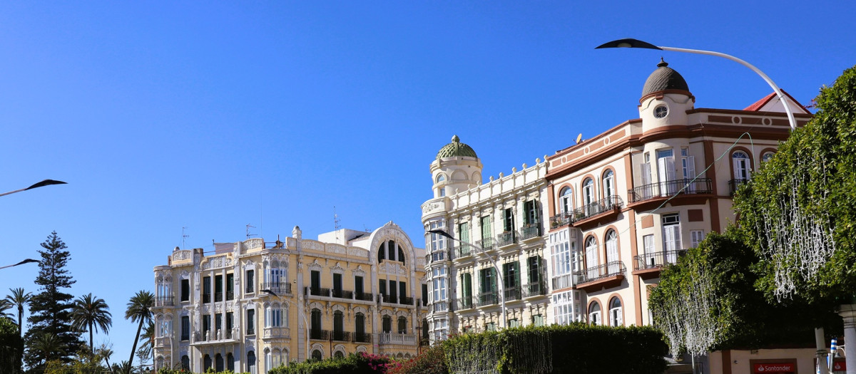 Panorámica modernista en Melilla, la segunda ciudad de España con mayor patrimonio Art Nouveau