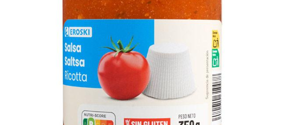 Salsa Ricotta de Eroski