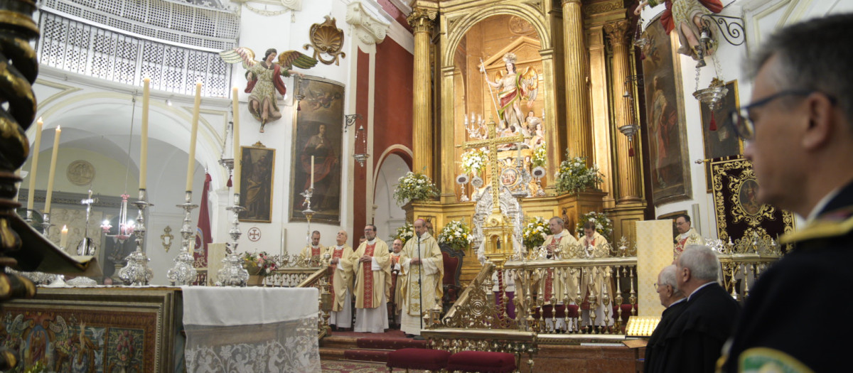 Misa en el Juramento de San Rafael