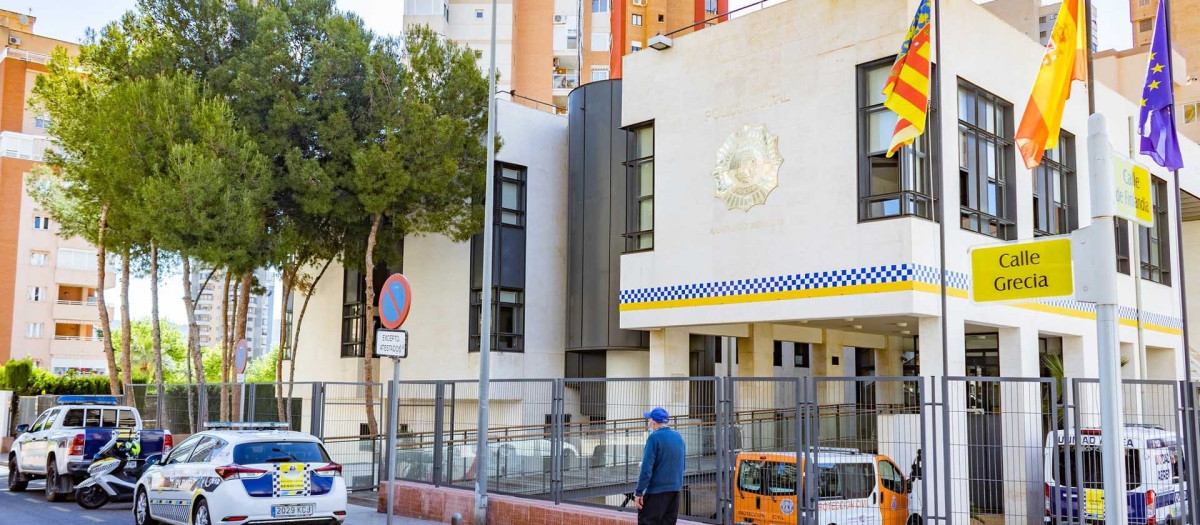 Imagen de archivo de la Comisaría de la Policía Local de Benidorm
