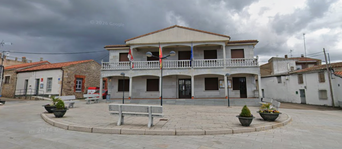 Fachada del Ayuntamiento de Pereruela (Zamora)