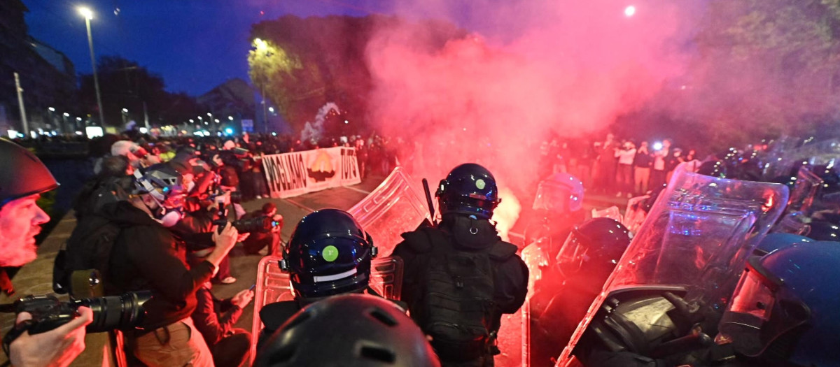 Manifestaciones en Milán de este sábado