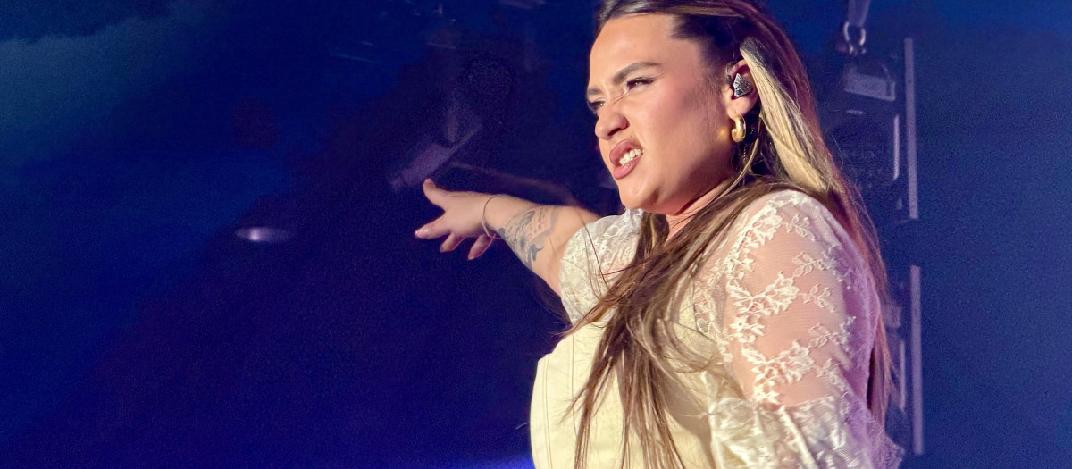 Imagen del concierto celebrado este sábado en el Roig Arena