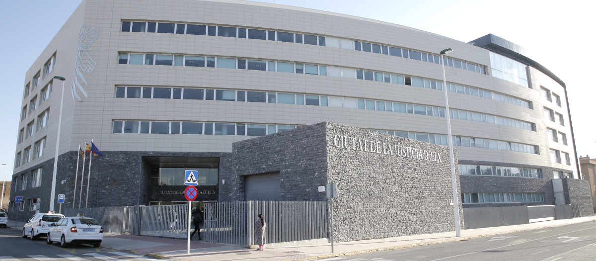 Imagen de archivo de la Ciudad de la Justicia de Elche