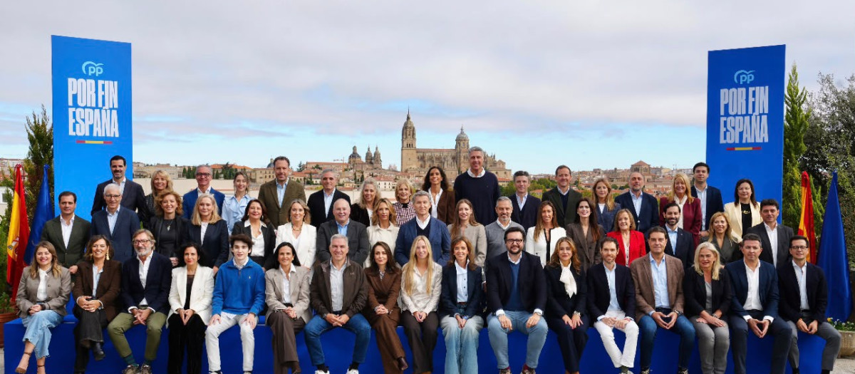 Foto de familia del PP