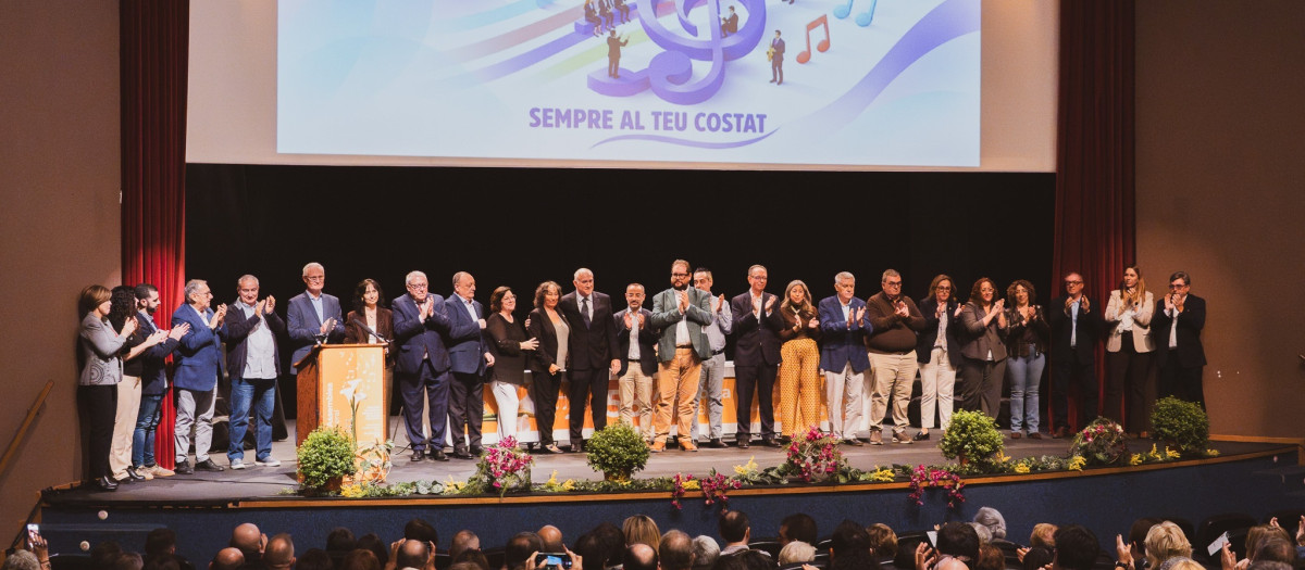 Imagen del acto celebrado este fin de semana