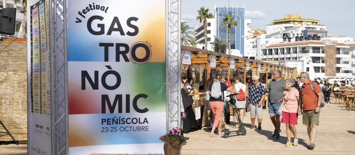 Imagen del festival celebrado este fin de semana en Peñíscola