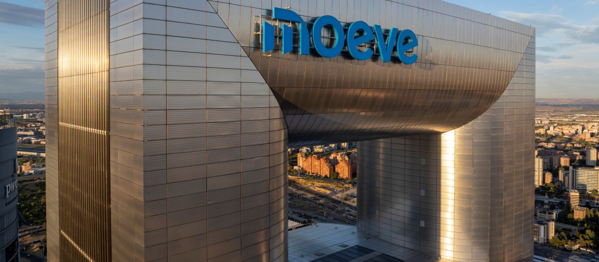Sede de Moeve con el nuevo logo