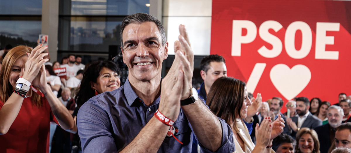 El presidente del Gobierno, Pedro Sánchez
