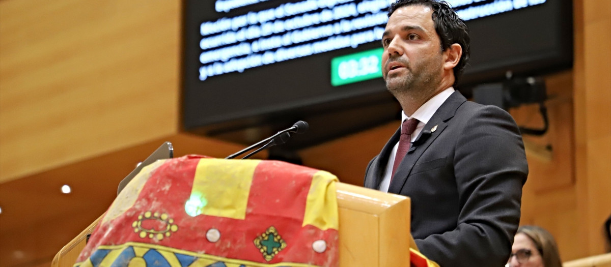 Imagen de archivo de Juan Antonio Sagredo en el Senado