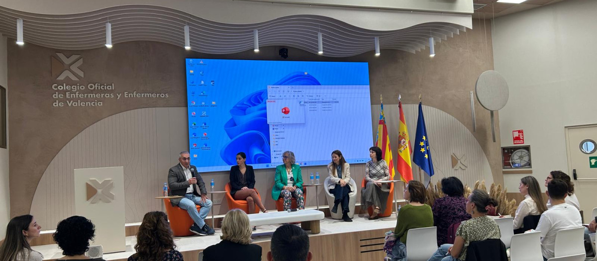 Imagen de la Jornada de Enfermería Escolar «Tejiendo redes por la enfermería escolar: el reto de las escuelas que cuidan»