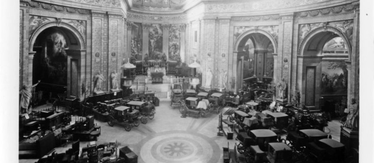 La protección bienes culturales en la iglesia de San Francisco el Grande durante la Guerra Civil
