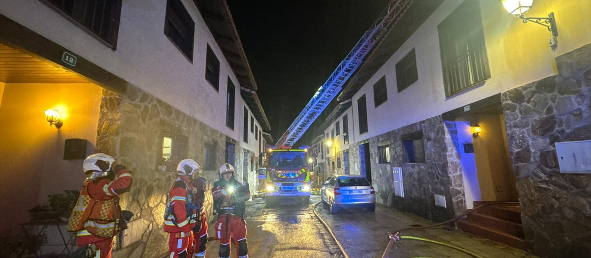 Extinguido un incendio de una vivienda de Cincovillas sin causar heridos