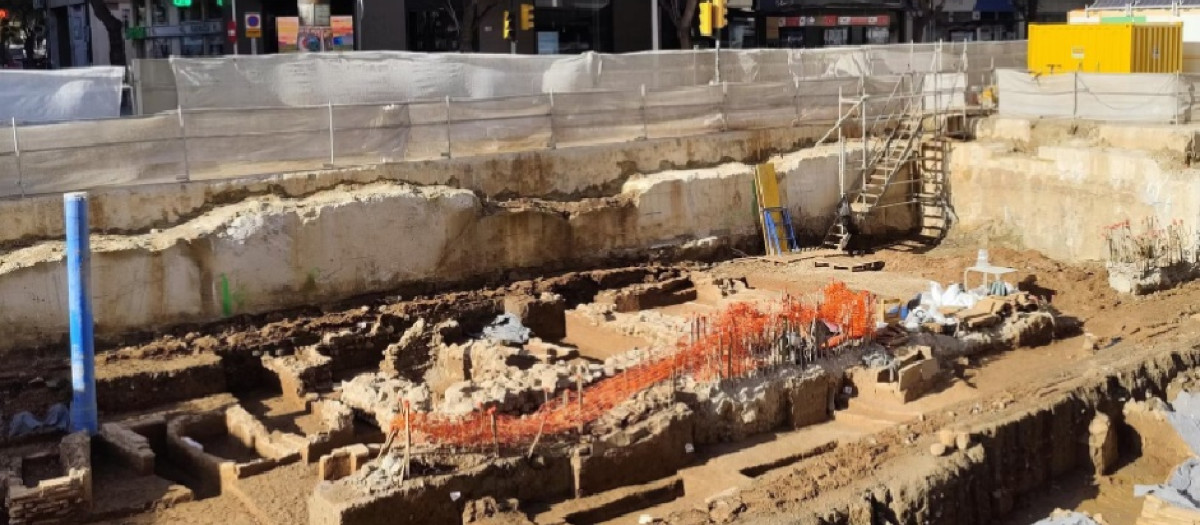 Las obras por ampliar el metro en Málaga destapa vestigios de asentamientos romanos