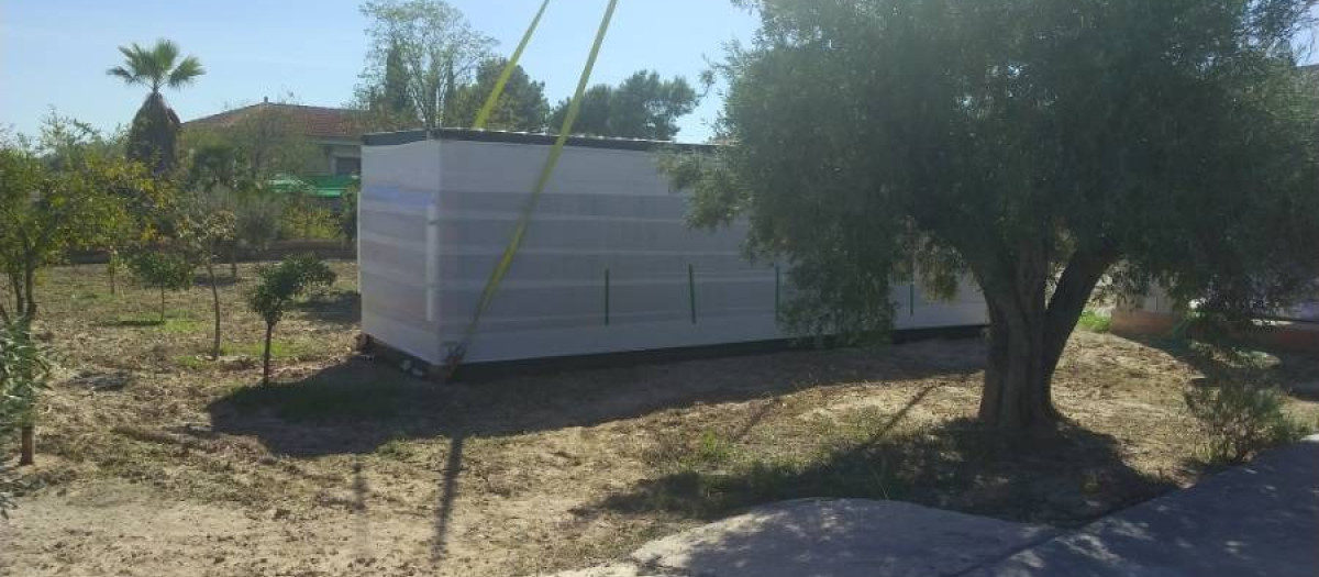 Imagen de la vivienda prefrabricada
