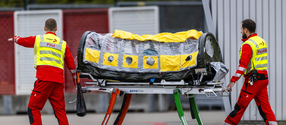 Una paciente contagiada con ébola, trasladada al Hospital Universitario de Zúrich, Suiza