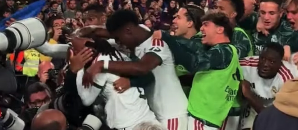 La agresión que sufrió Mbappé durante el clásico