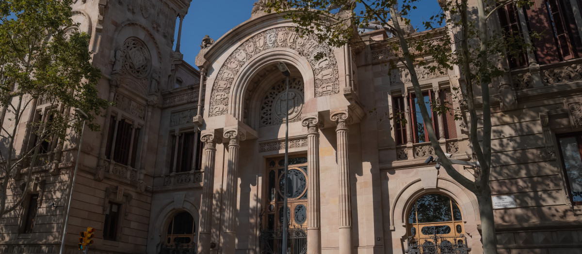 Fachada del Tribunal Superior de Justicia de Cataluña (TSJC)