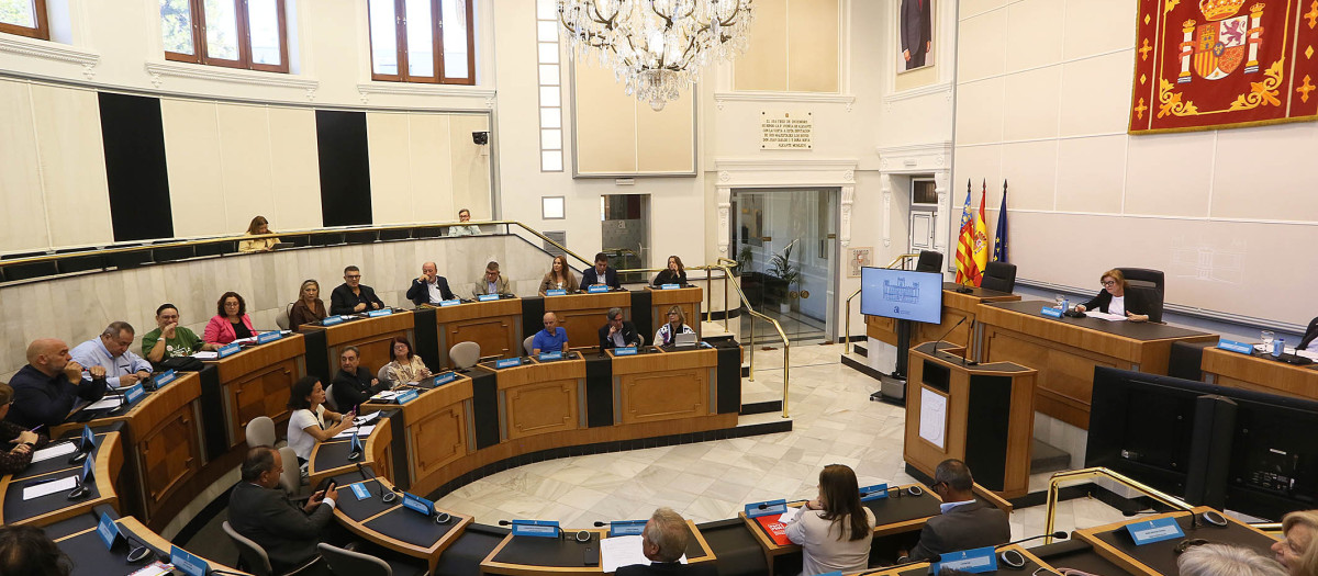 Sesión ordinaria del Consejo Económico y Social de la Provincia de Alicante (CESPA)