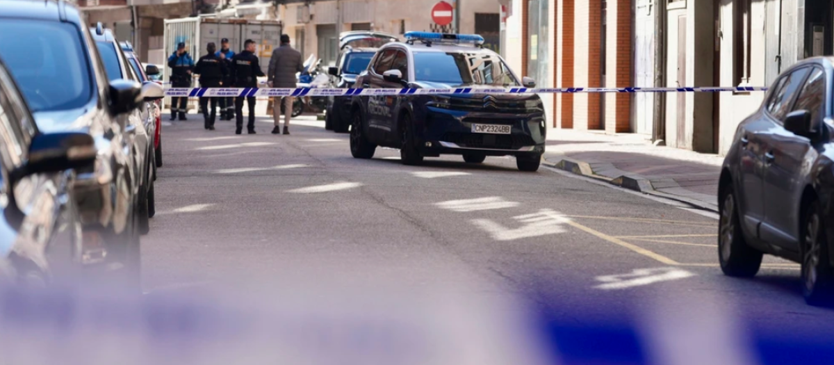 Calle Democracia de Valladolid, donde un pandillero de 13 años mató a otro de 18