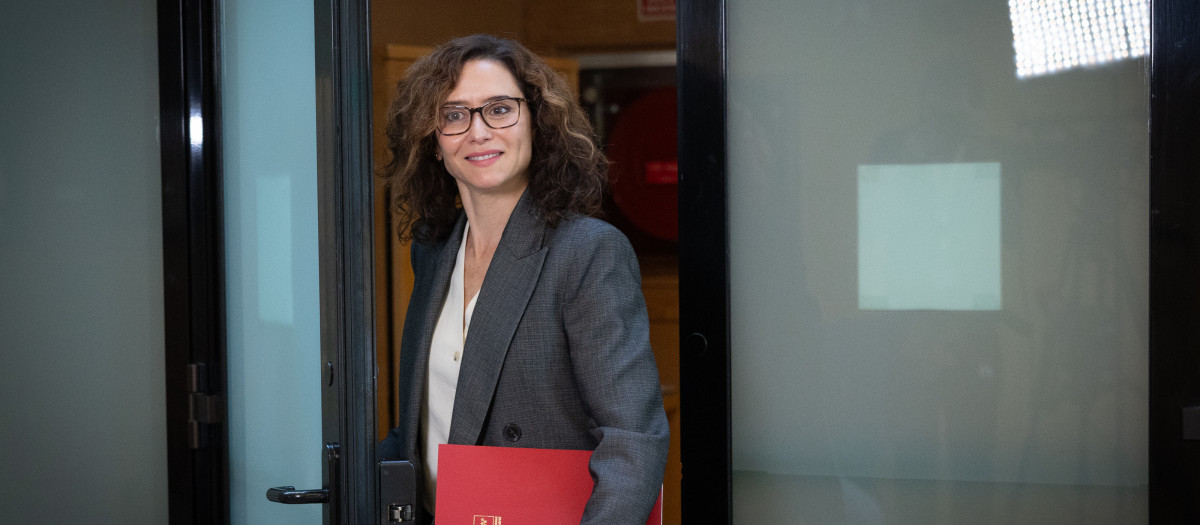 La presidenta de la Comunidad de Madrid, Isabel Díaz Ayuso